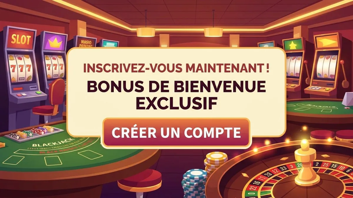 Inscription avec bonus
